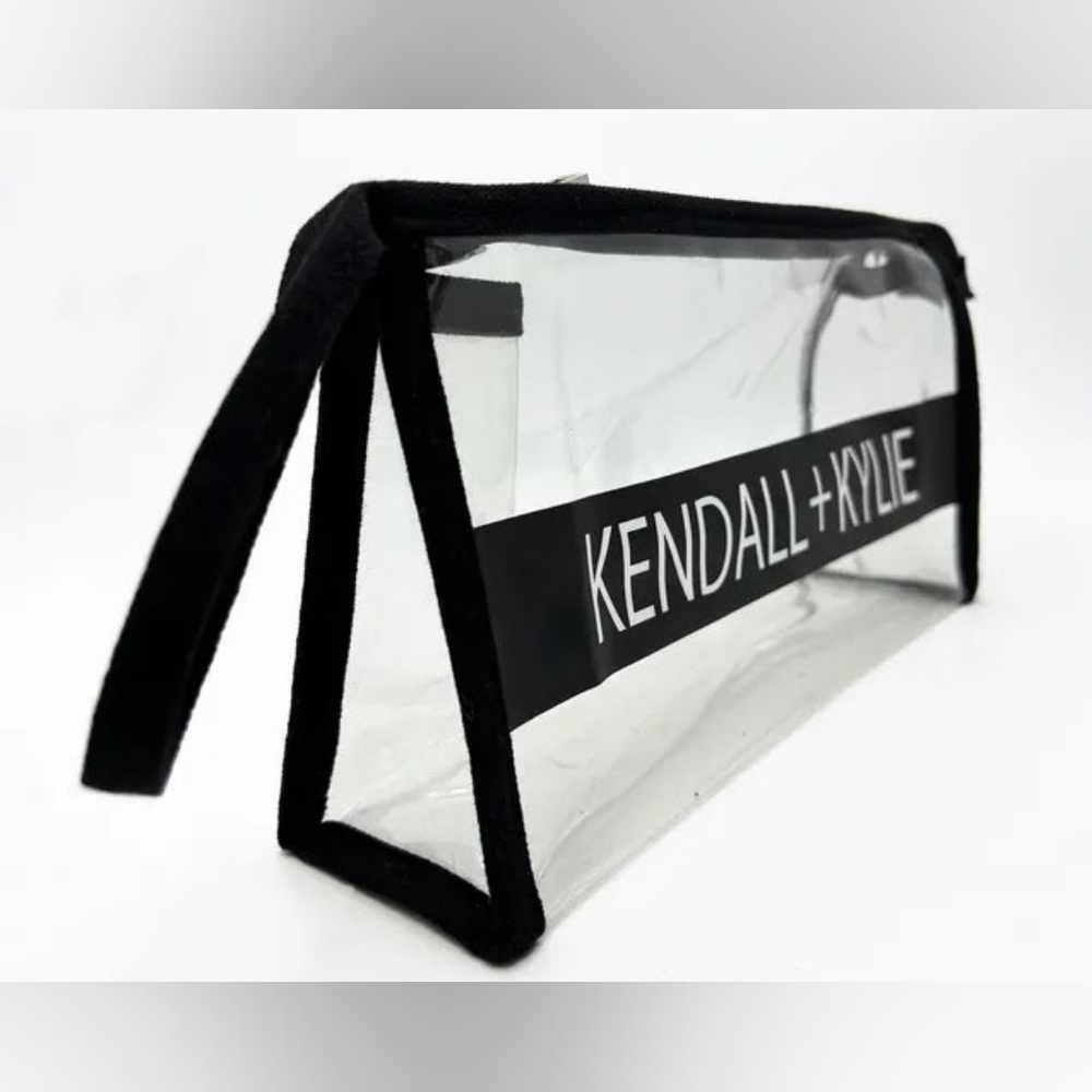 Ipsy Beach Glam Bag & Kendall + Kylie Clear Makeup Bag - Picture 7 of 8